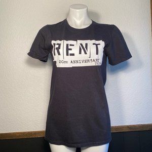 Rent 20th Anniversary Black and White Tee Shirt